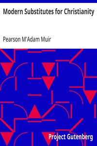Cover of Modern Substitutes for Christian...